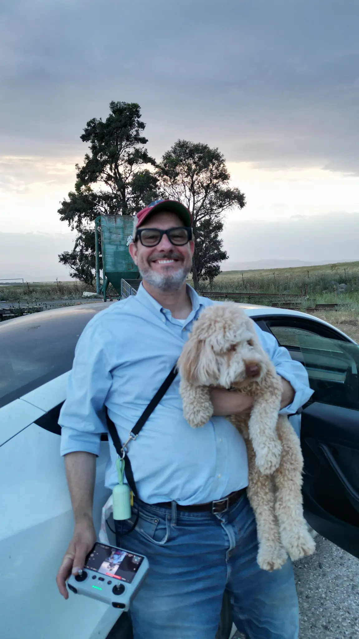 Golan landscape at golden hour