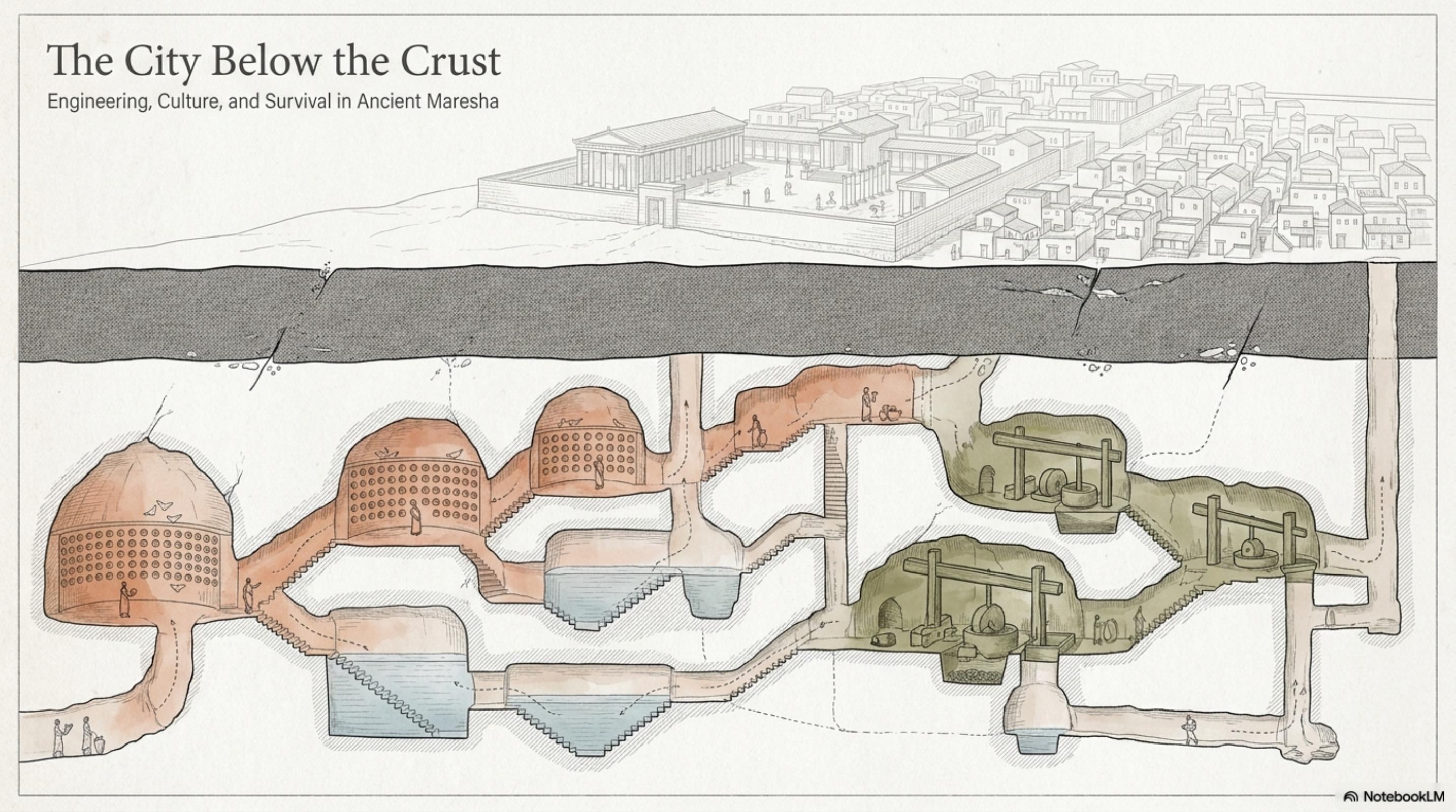 The City Below the Crust: Engineering, Culture, and Survival in Ancient Maresha