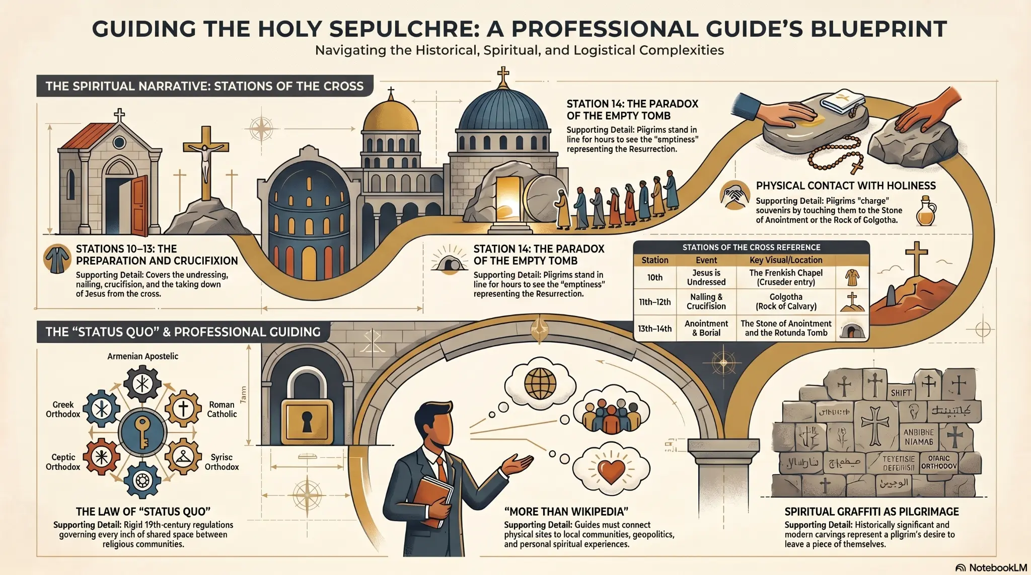 Guiding the Holy Sepulchre: A Professional Guide's Blueprint