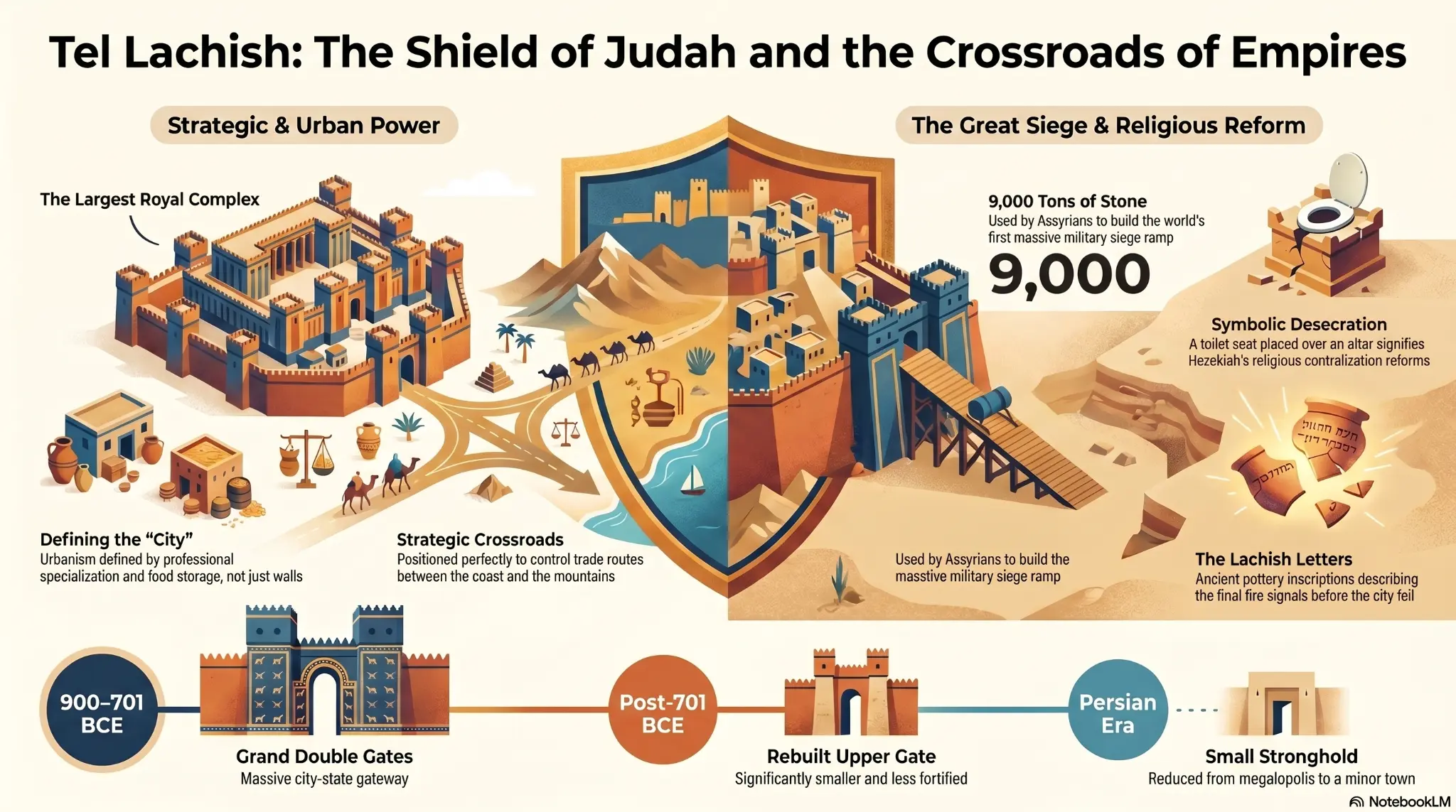 Tel Lachish overview infographic