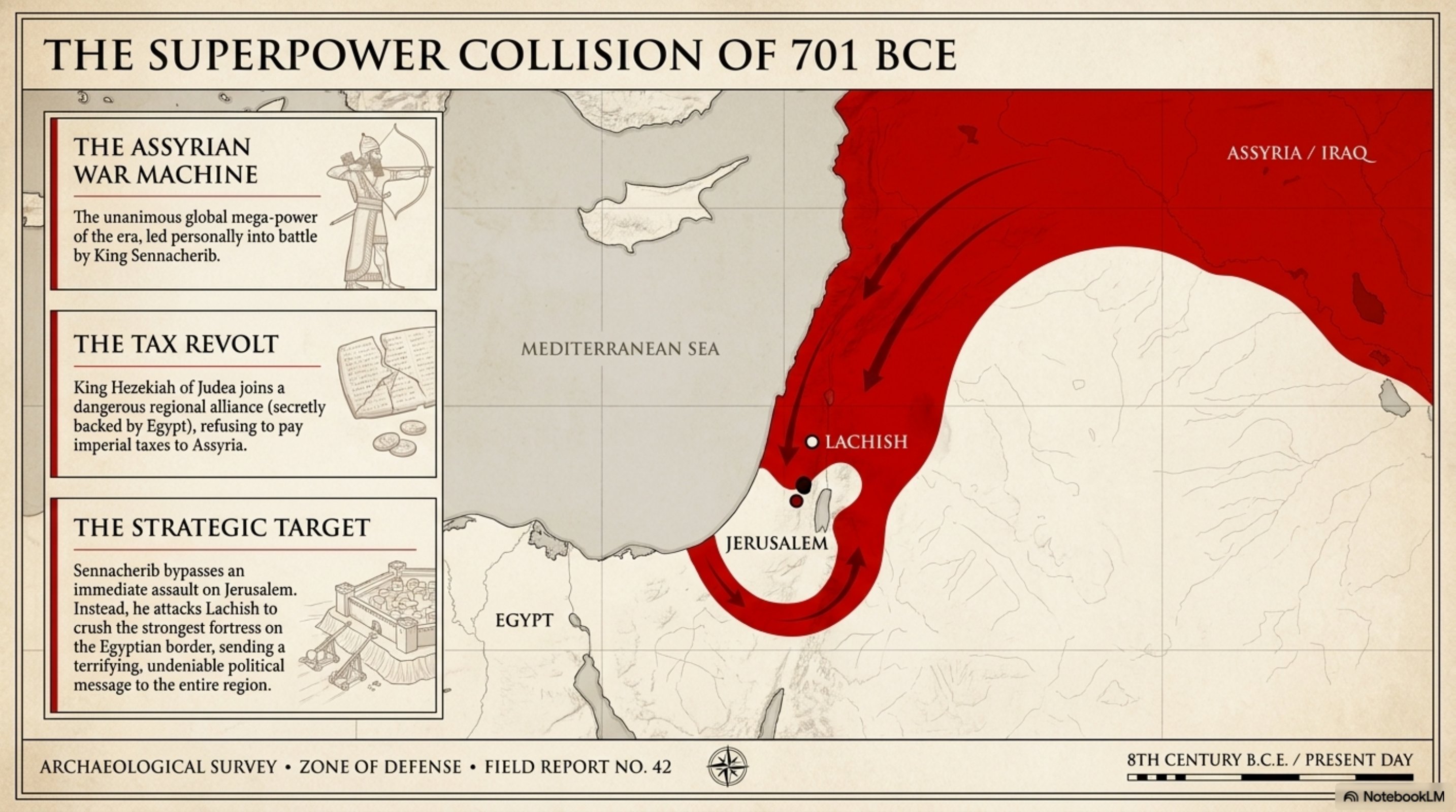 The Superpower Collision of 701 BCE