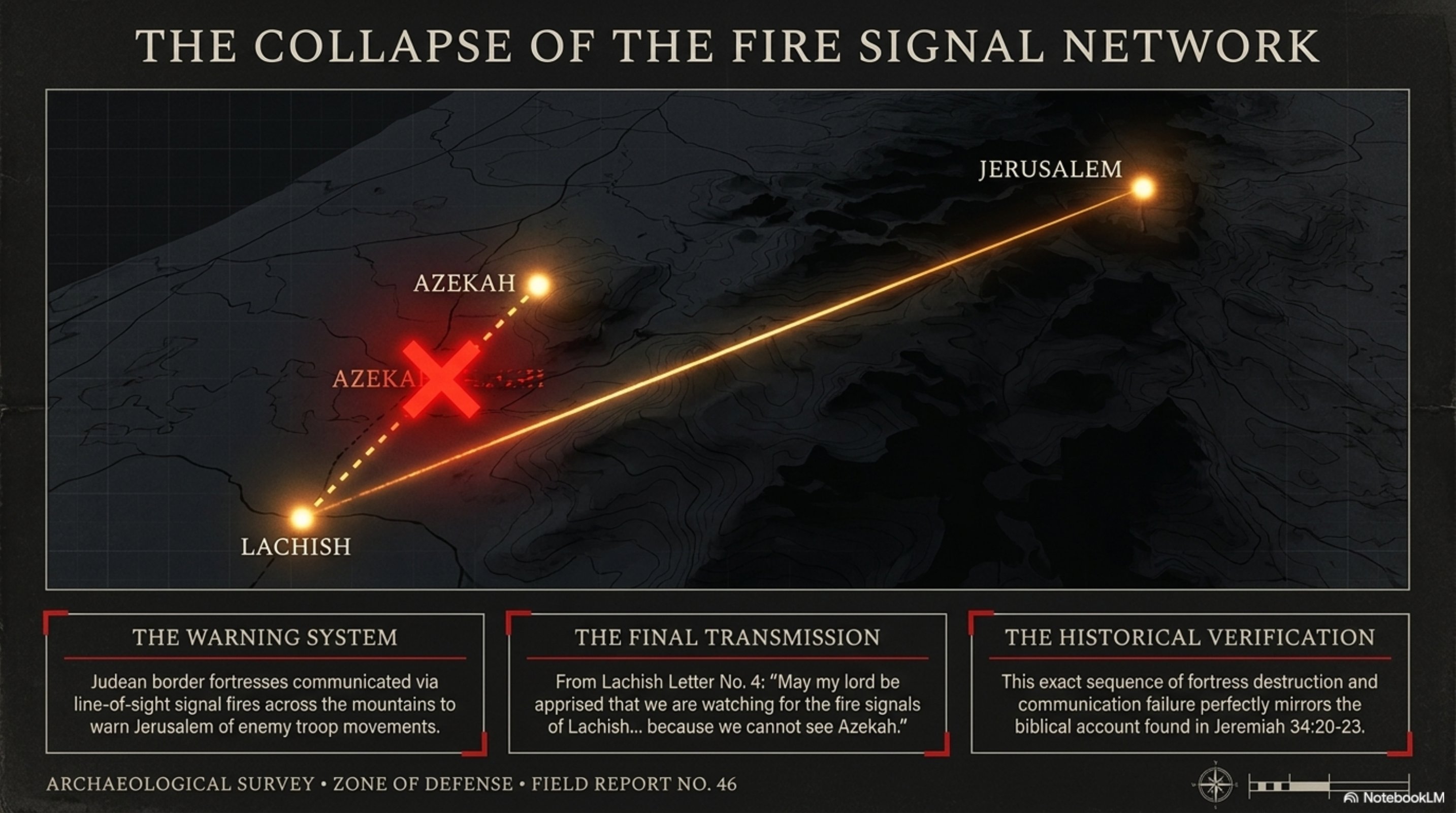 The Collapse of the Fire Signal Network