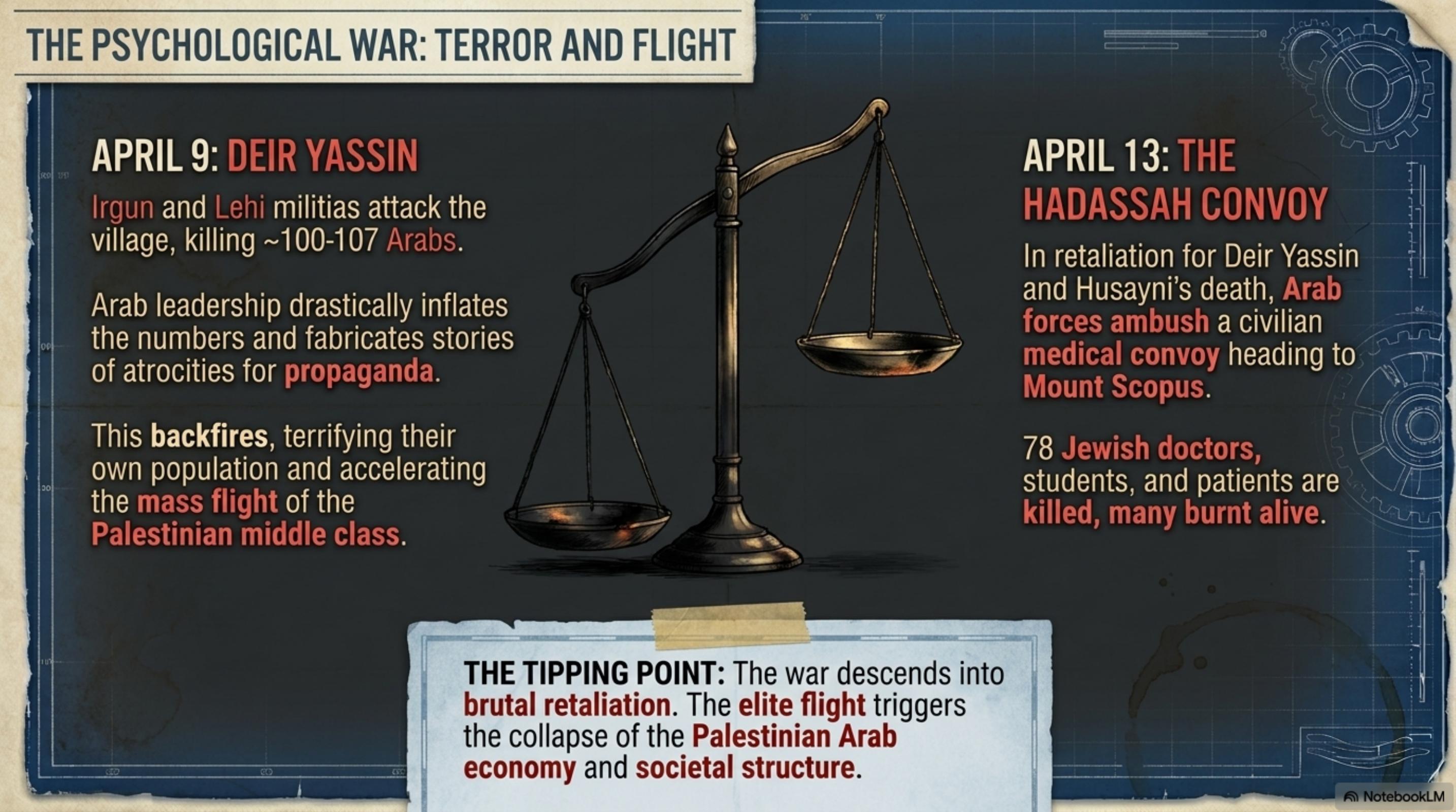 The Psychological War: Terror and Flight
